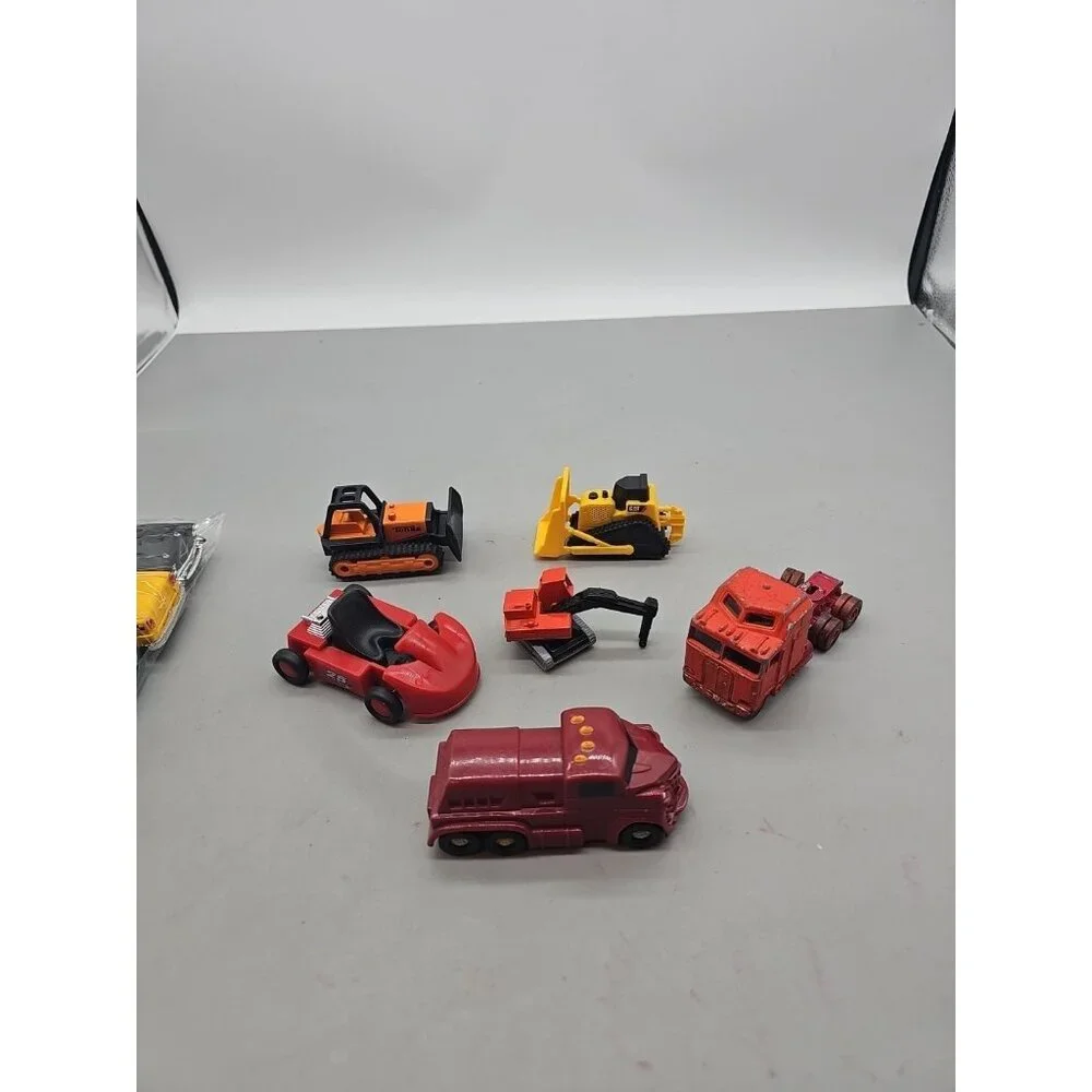Vintage Assorted Lot 6 Trucks Loaders Tonka Yatming Matchbox  Vehicles Toy‎ Lot